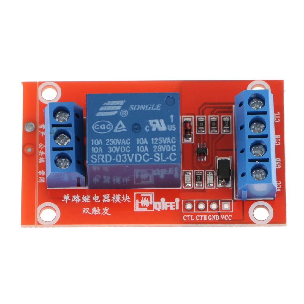 10 шт. 3 в 1 канальный релейный модуль с индикаторным светильник для ARM PIC AVR MCU|Модули