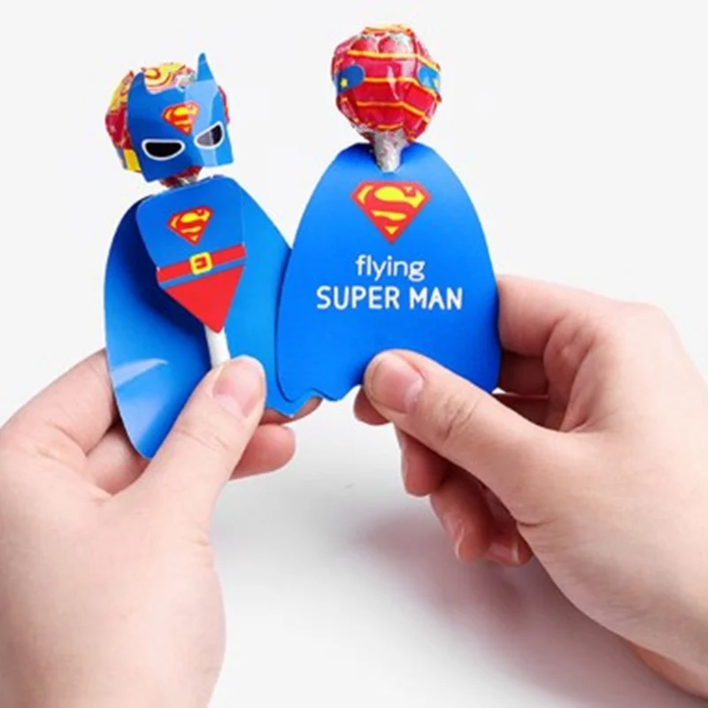 Бумажные аксессуары ручной работы с русалочкой для мальчиков вечерние леденцы