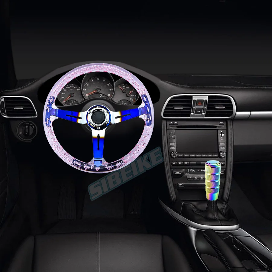 Акриловый прозрачный модный гоночный руль для обычной гоночной игры дрифта |