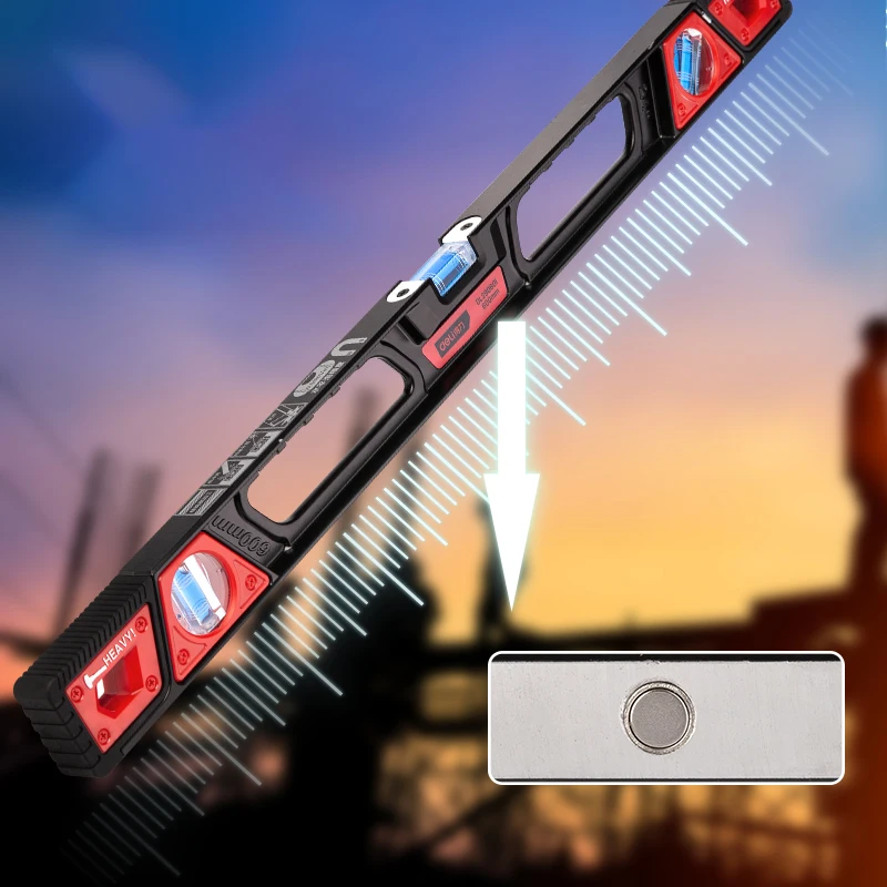 Deli Digital Protractor Angle Finder Inclinometer Electronic Measurement Level Slope Test Ruler Length 600mm Three Styles | Инструменты