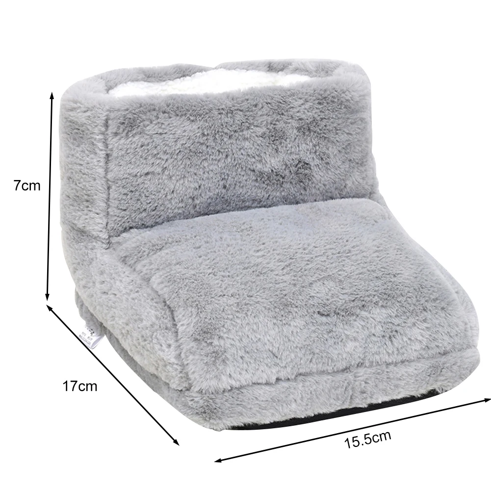 

5V 8W Electric Warm Foot Warmer Massager Electric Heated Comfort Fleece Suede Cushion Washable Heats Control Settings Warmer