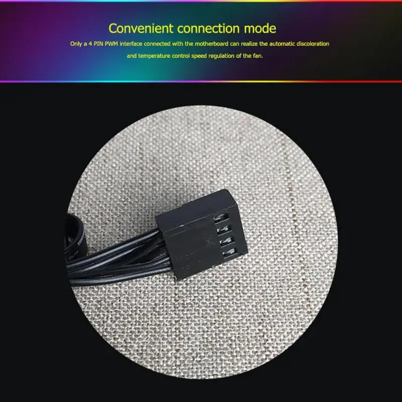 Jonsbo CR-701 12 см красочное освещение cpu вентилятор охлаждения PWM 4Pin 5 тепловых труб тихий компьютер кулер радиатор для Intel/AMD
