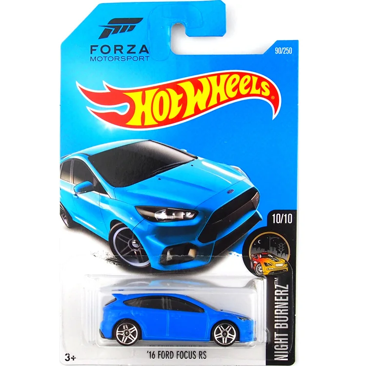 90-FORD FOCUS Hot Wheels 1:64 Car FORD FOCUS RS Forza Motorsport Collector Edition Metal Diecast Model Cars Kids Toys Gift - Цвет: 90-FORD FOCUS