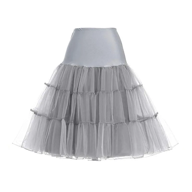 Пышная Однотонная юбка пачка 65 см сетчатая Нижняя принцессы подъюбник без