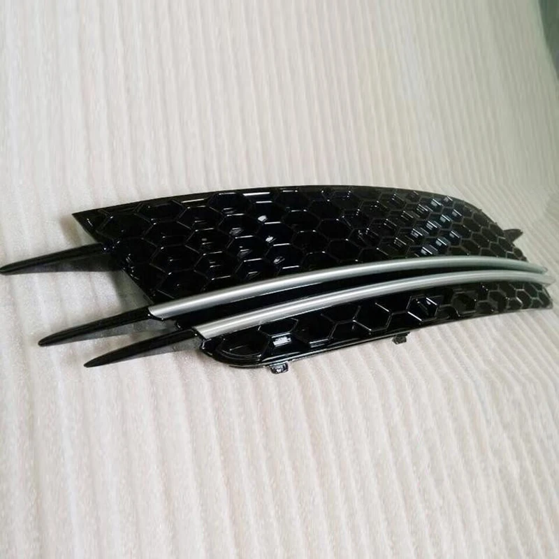 RS6 стиль передний бампер противотуманная решетка светильник фара крышка для Audi A6