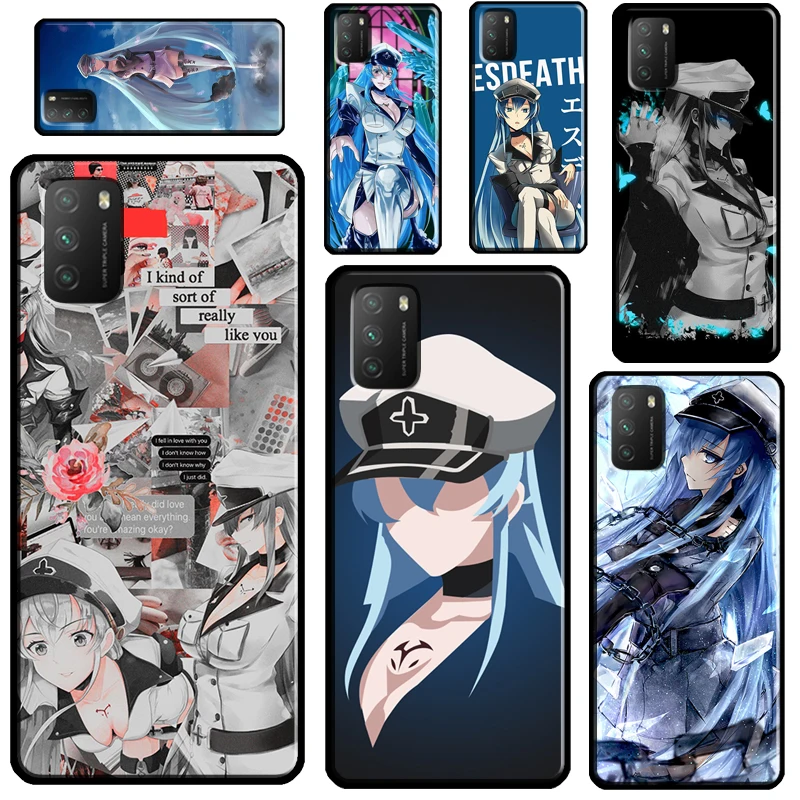 

Чехол для телефона Esdeath Akame ga Kill из аниме для Xiaomi Mi 11 Lite Ultra 9T 10T 11T 12 Pro, чехол для POCO X3 Pro X4 GT M3 M4 F3