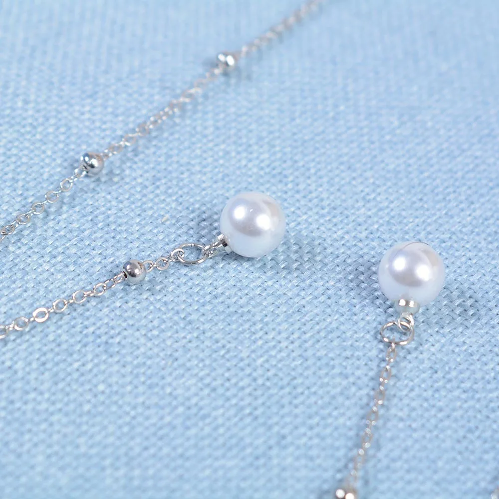 

Strap String Cord Neck Holder Anti-slip Lanyard Pearls Eyewear Retro