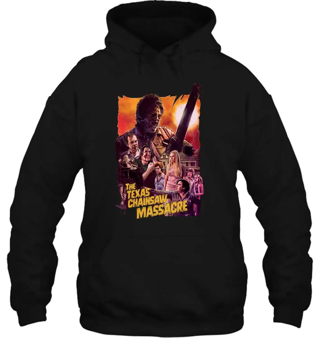 Новая мужская Толстовка Техасская цепная пила резня S 5XL Женская Мужская Уличная