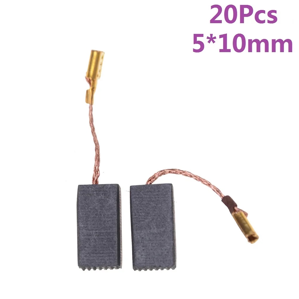 

Угольные щетки 5*10*15 мм для угловой шлифовальной машины Bosch 125 14-150, 20 шт.