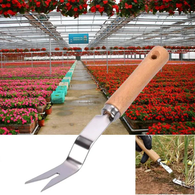 Легкая садовая ручная трансплантация прополка вилка для удаления травы