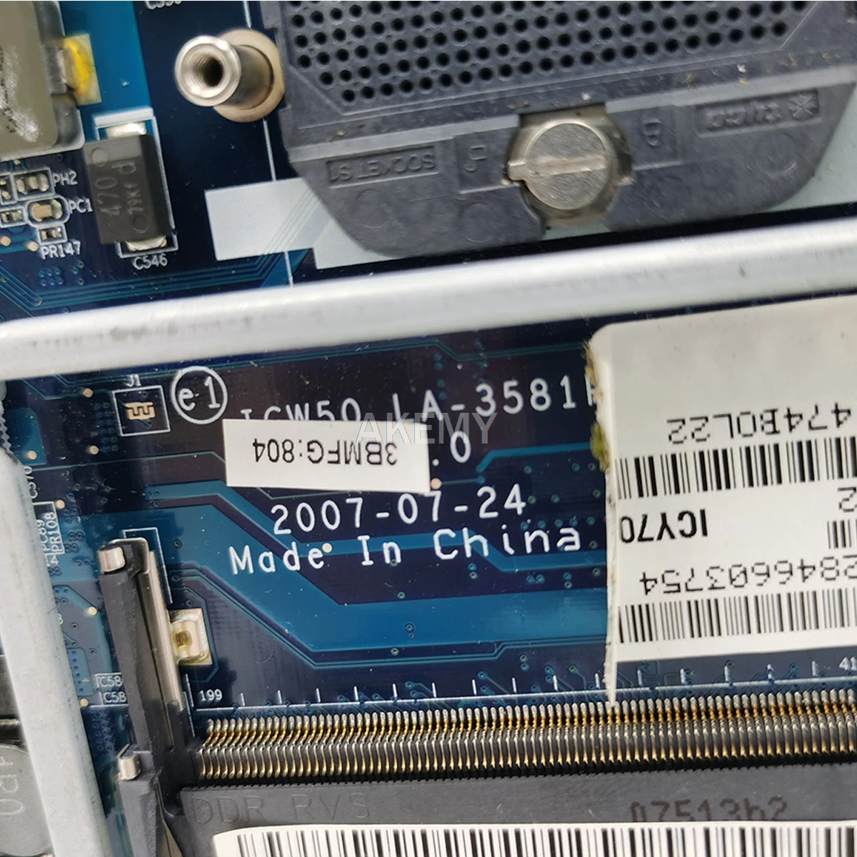 Материнская плата для ноутбука For Acer 5520 5520G 5720 LA-3581P ICW50 MBAJ702003 5720G Mianboard | Компьютеры
