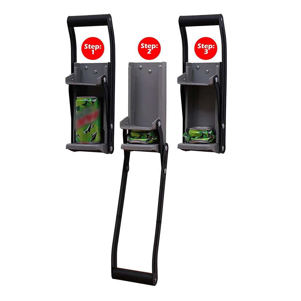 Новинка практичная Бытовая металлическая дробилка для банок 16 унций открывалка