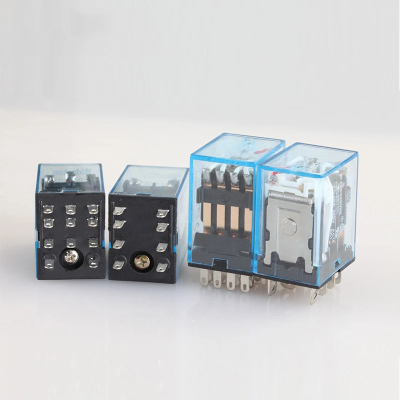 12V 24V DC MY3NJ HH53P AC220V общего назначения Мощность реле электромагнитный 3NO3NC 11 PIN-код