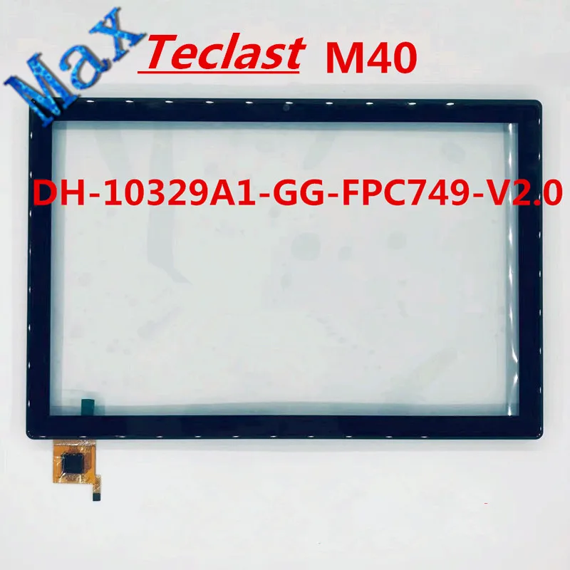2 5D стеклянный сенсорный экран для планшета Teclast M40 M30|ЖК-экраны и панели планшетов|