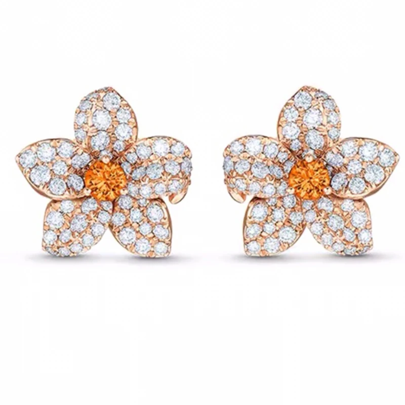 

2020 New Fashion Eternal Dragonfly Elegant Set Gift Romantic Bride Crystal Flower Decoration Bracelet Pendant