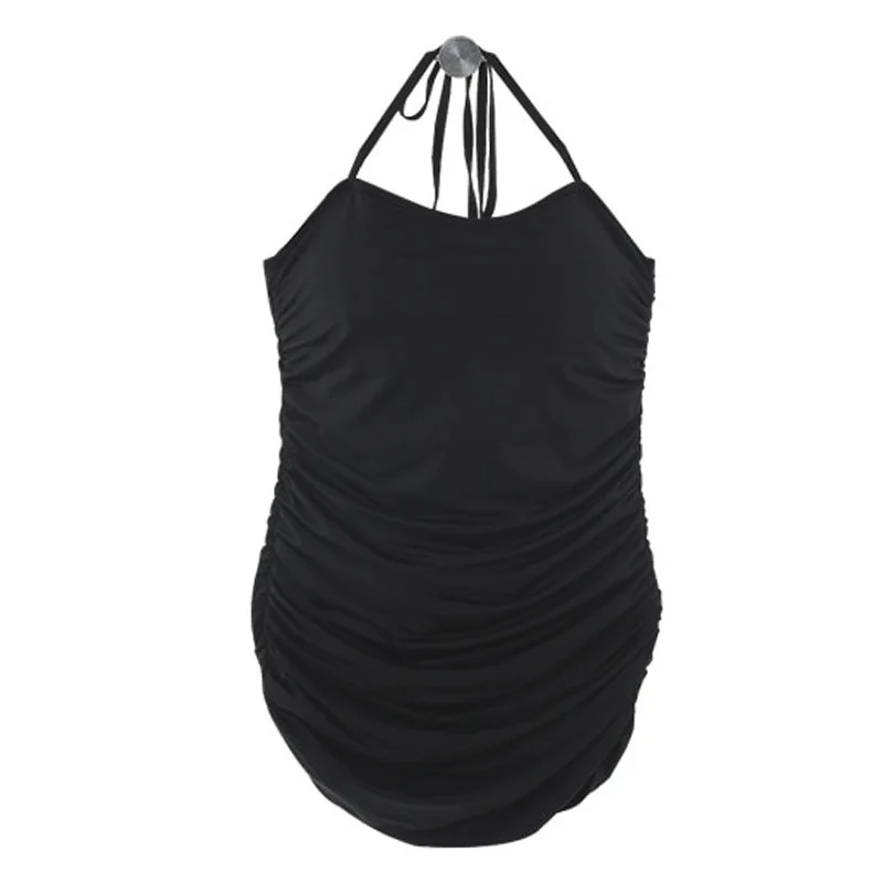 

2020 Swimming Suit For Women South Korea Swimwear Onepiece Retro Sweet Swimsuit Plus Size Summer Sexy Slim Solid Color Beach