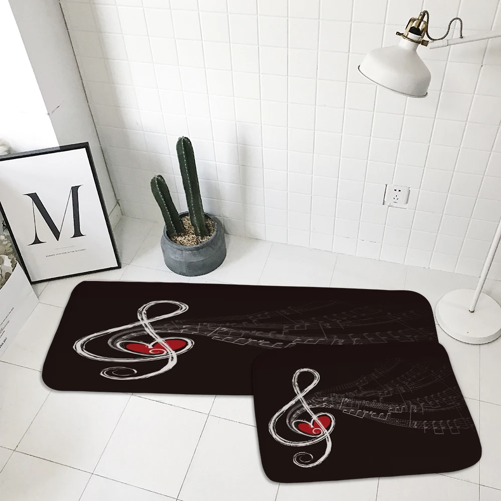 Silstar Tex музыкальные дверные коврики для пианино простой стиль противоскользящий