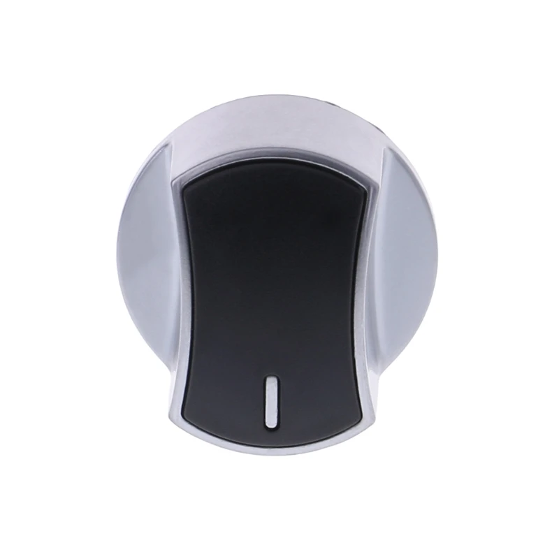 1PC Metal Silver Universal Gas Stove Knob Cooker Oven Hob Kitchen Switch Control | Switches