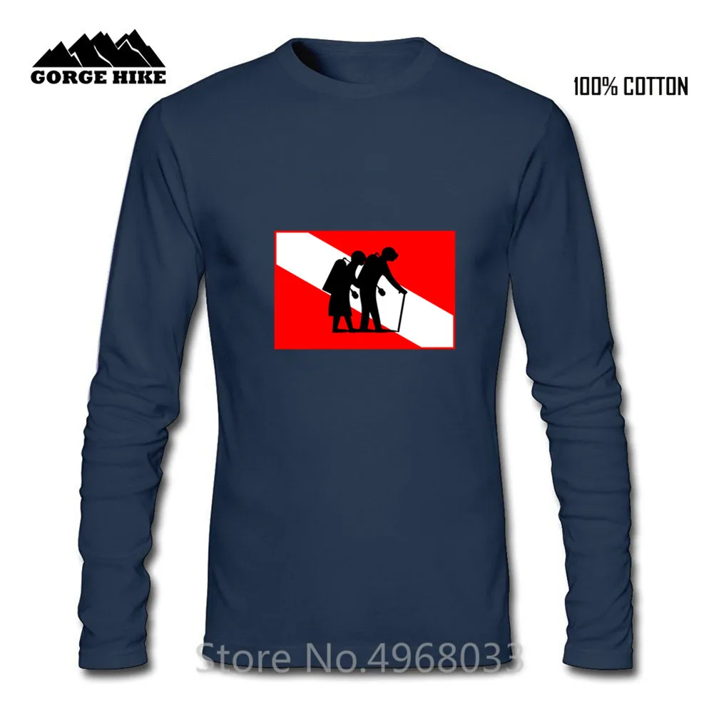 2019 Summer Hip Hop Men T-Shirt Casual Fashion Funny 3D Print Cotton O Neck T Shirt Scuba Diving is for life Male Tshirt | Мужская