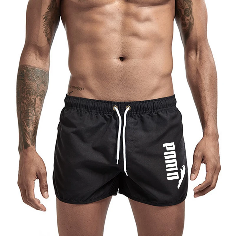 Брендовая мужская одежда для плавания летние шорты с принтом пляжная