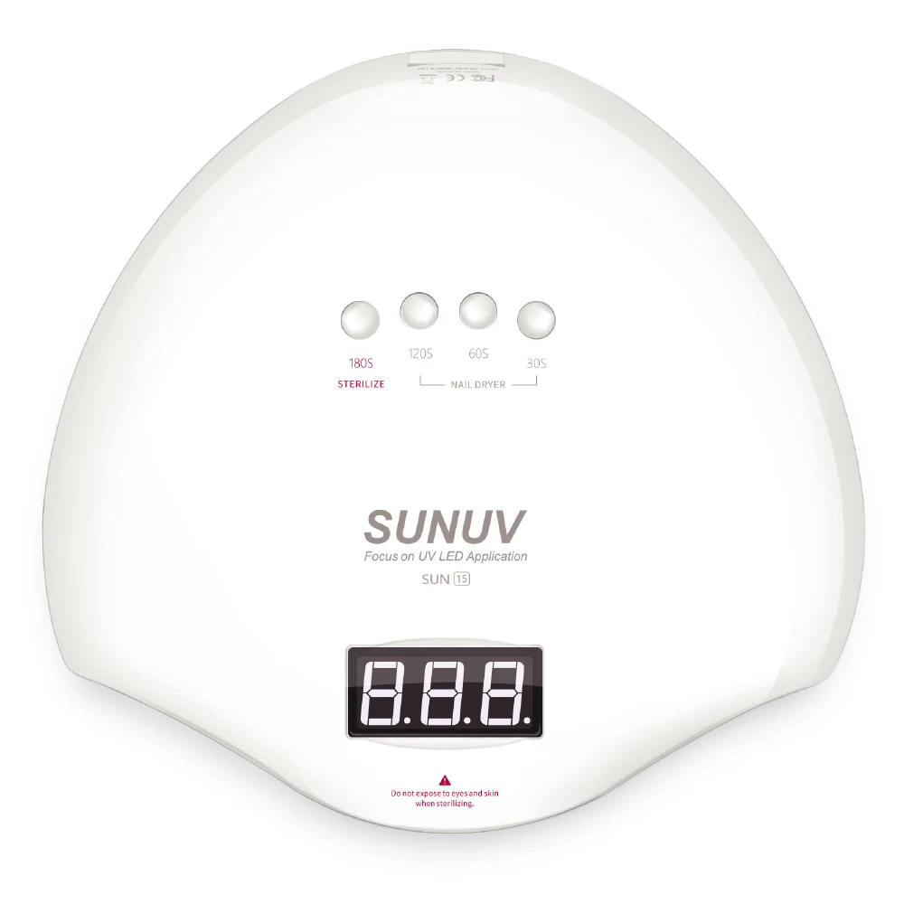 SUNUV SUN15 УФ светодиодный светильник для маникюрного аппарата стерилизатор и