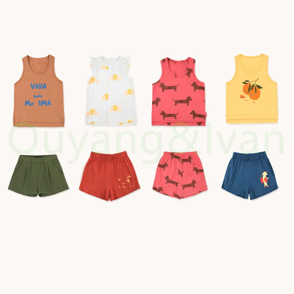 В наличии Новинка весна лето 2020 симпатичный спортивный костюм с коротким рукавом