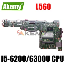 For Lenovo ThinkPad L560 laptop motherboard AILL1/L2 LA-C421P with I5-6200/6300U CPU DDR3 FRU:01LV948 00UR185 00UR712 01LV952