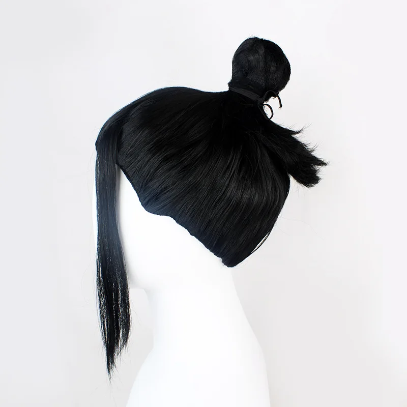 Костюм для косплея юютсу касин парик с черной головой мяча из м/ф Geto Suguru Cos в стиле