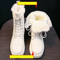 winter boots women shoes on platform womens ankle boots 2021 warm cozy soft plush waterproof snow boots for female new