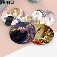 fhnblj top quality natsume yuujinchou high speed new round mousepad gaming mousepad rug for pc laptop notebook