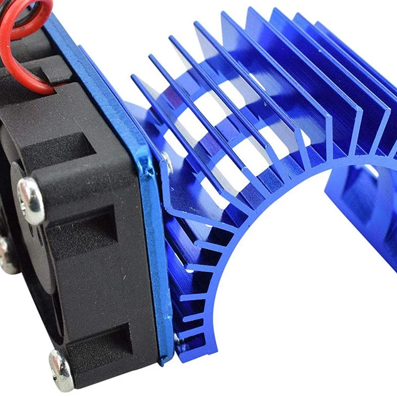 

Heat Sink Side Cooling with Two Fan for 1/10 RC Car 540 550 Motor