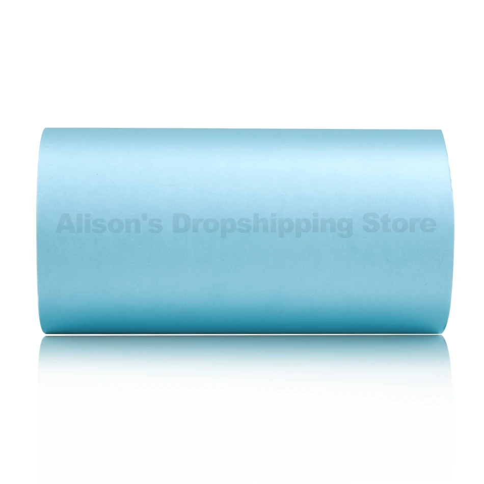 Синий цвет 57 / 58*30 мм Термальный чековый фотопринтер бумага для Мини карманного