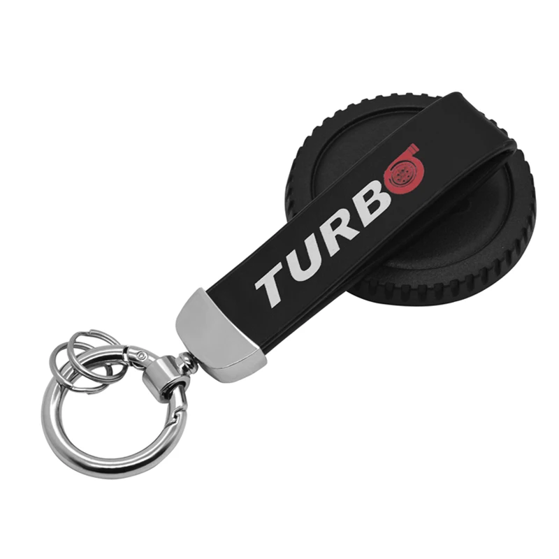 

Metal+Leather TURBO Car Keychain Key Chain Car Interior For Audi BMW Ford focus VW skoda seat Peugeot lada Renault Hyundai