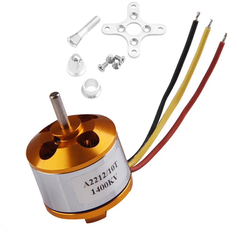 

A2212 2200KV 6T Motor Outrunner Brushless For RC Aircraft Quadcopter Helicopter 203E