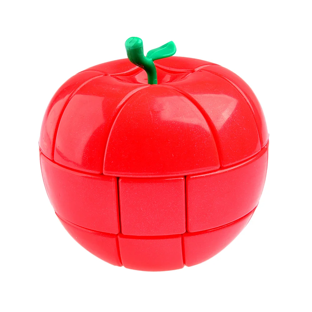 

YongJun YJ 3x3x3 Red Apple Style Strange-shape Puzzles Magic Cubes For Kids Child Smooth Educational Toys Speed Cubo Magico