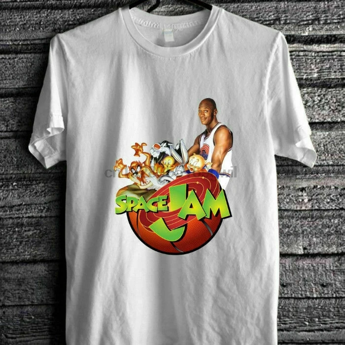 Лимитированная Neu Баскетбол The Looney Space jam ttes футболка S 5XL (1)| |