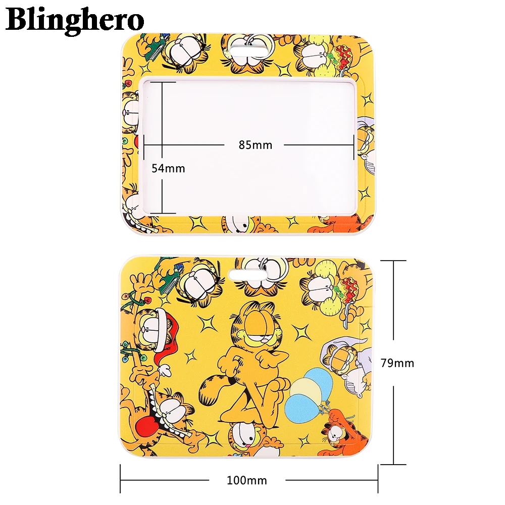 CB163 с рисунком милого кота ремешок для мобильного телефона ключа ID карты Паспорт