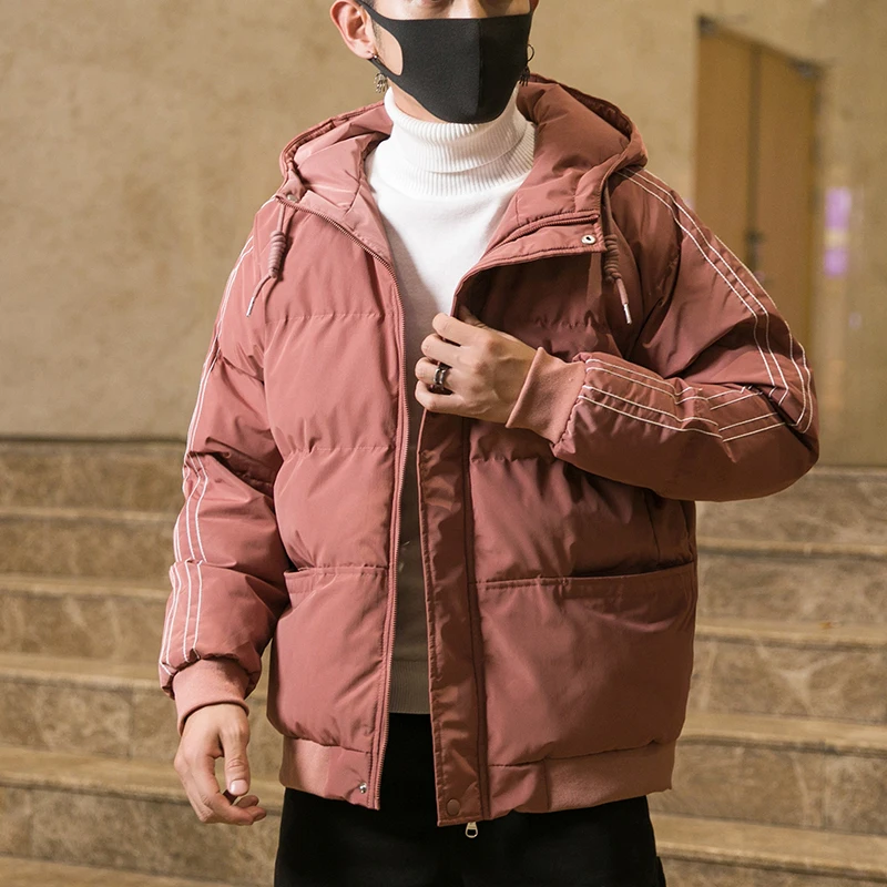 Varsanol Winter jacket for men Fashion Hooded Parkas Men Winter Warm Jackets Coat Thick Parka Homme Windbreaker Outwear Overcoat