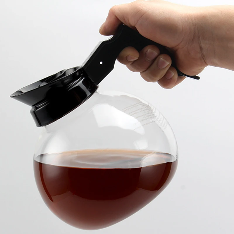 1.7л Высокая боросиликатная жаростойкая стеклянная кофейная машина специальный