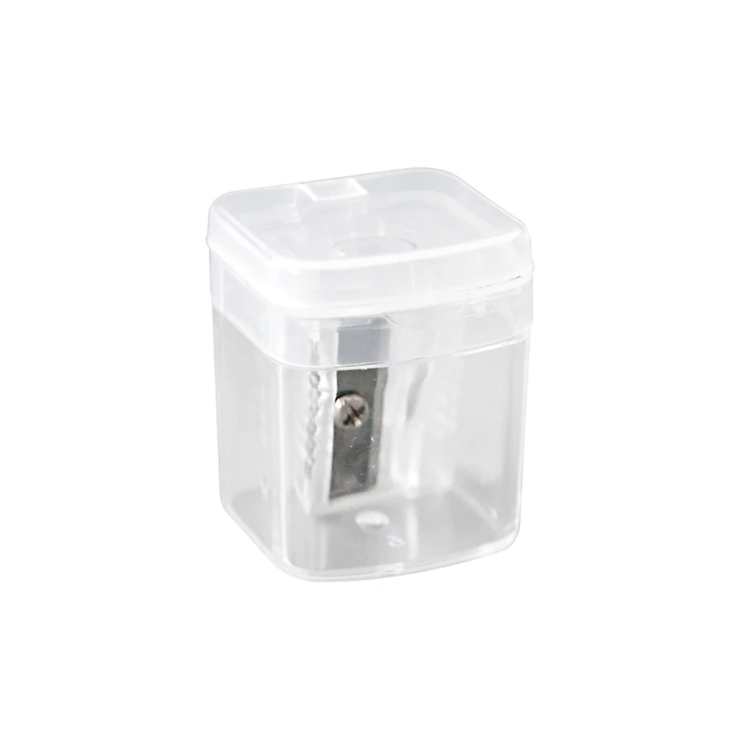 2 шт./лот прозрачная школьная точилка для карандашей кавайная принадлежности