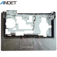 new original for lenovo f41 palmrest shell keyboard bezel cover upper case silver gray without touchpad ap01v000b00