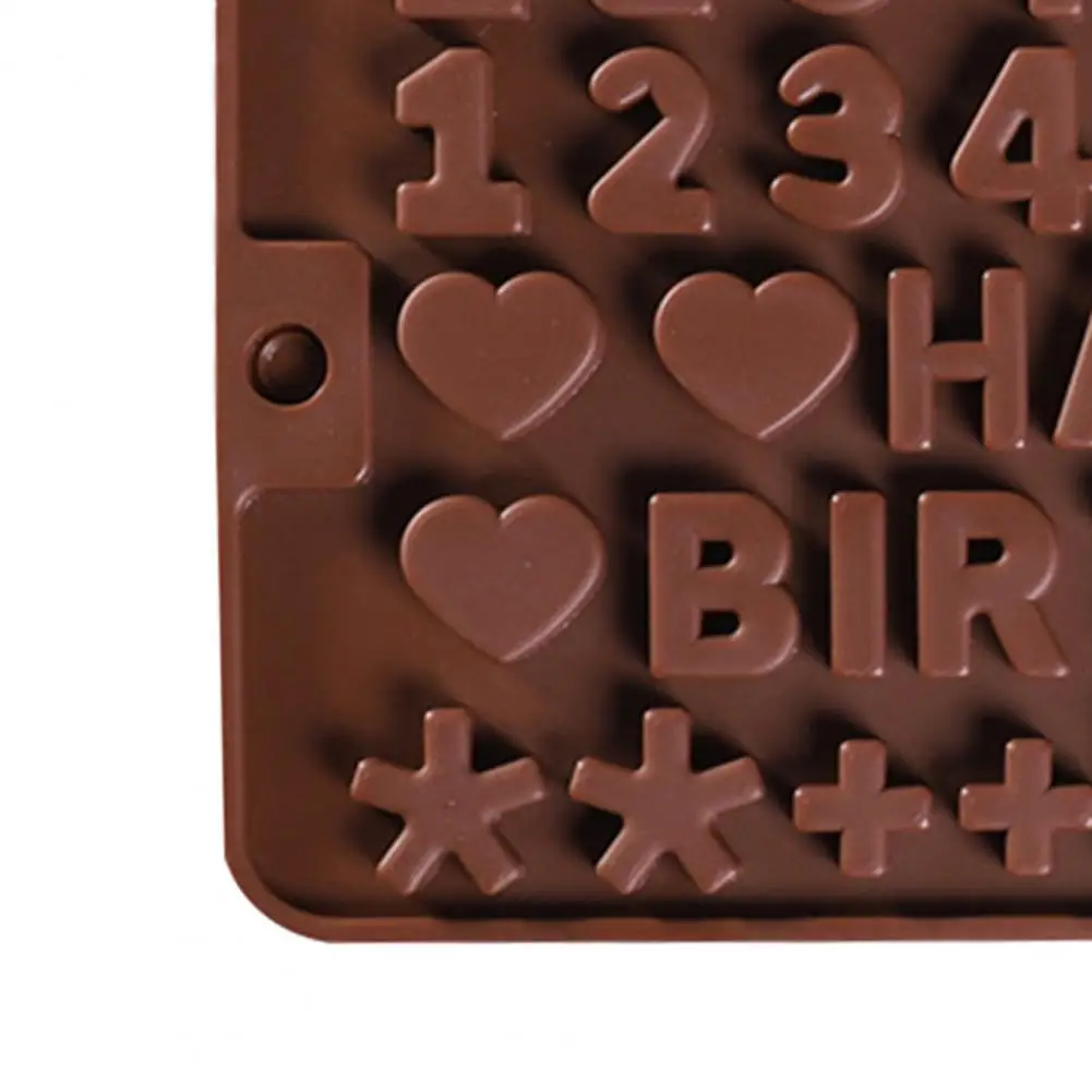 

Cookie Molds Brown Color Large Odorless Easy Cleaning Cake Decor Mold for Kitchen