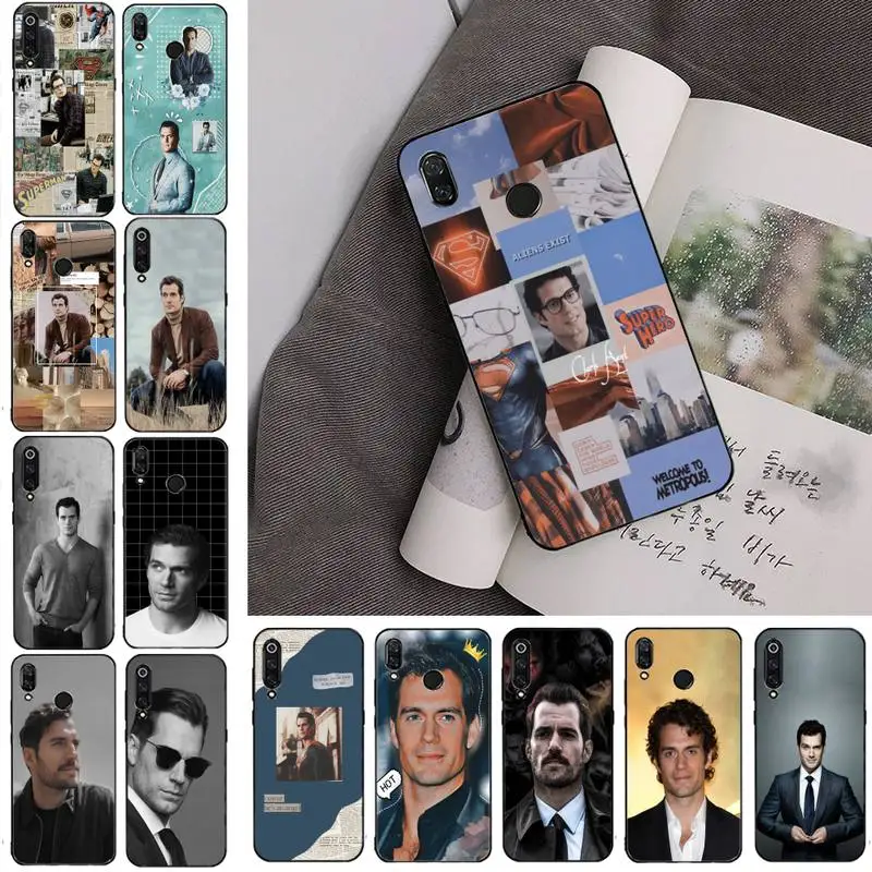 

Henry Cavill aesthetic Phone Case For Redmi note 8Pro 8T 9 Redmi note 6pro 7 7A 6 6A 8 5plus note 9 pro Soft TPU Covers Shell