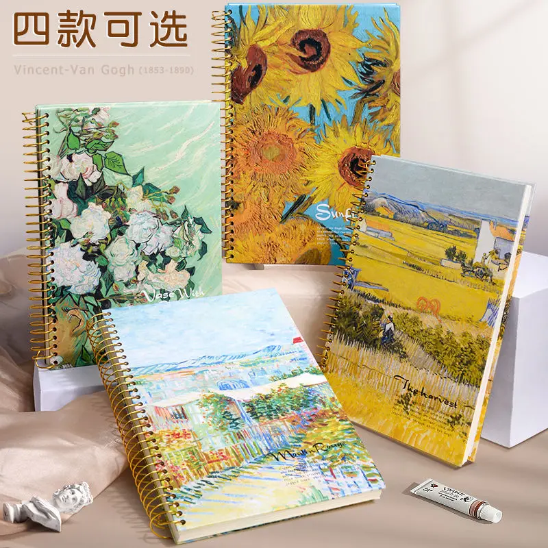 

16K Super Thick 300 Pages Spiral Coil Notebook Journal Student Diary Notepad Weekly Plan Books Office Stationery School Supplies