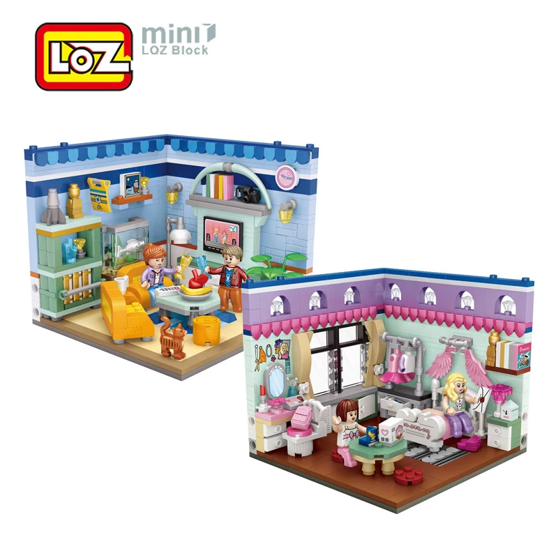 

Строительные блоки LOZ игрушки друзей дома Центральная кофейня Кофе экшн-фигурки Миниатюрные модели зданий фильм игрушки подарок