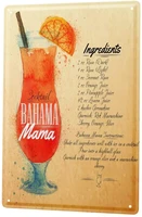 since 2004 tin plate bar party recipe bahama mama
