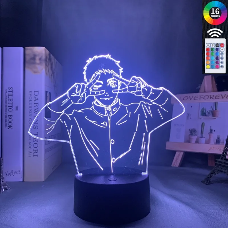 

Anime Night Light Haikyuu Daichi Sawamura For Bedroom Decor Nightlight Kids Child Birthday Gift Manga 3d Lamp Daichi Haikyu