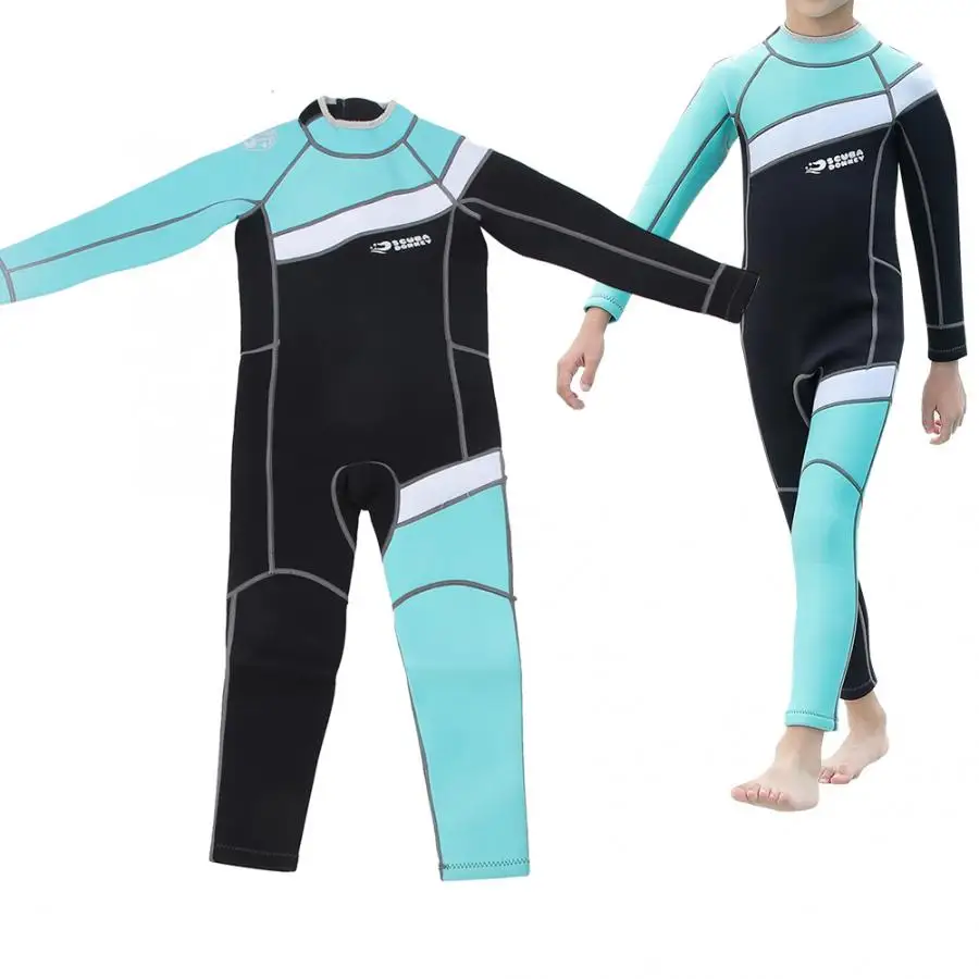 Детский неопреновый купальник с длинным рукавом 2 5 мм цвет в