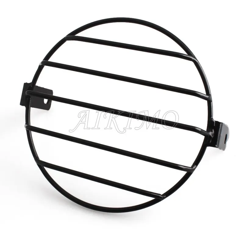 Защитный чехол для фары мотоцикла с металлическим грилем 6 69 дюйма|Кронштейн