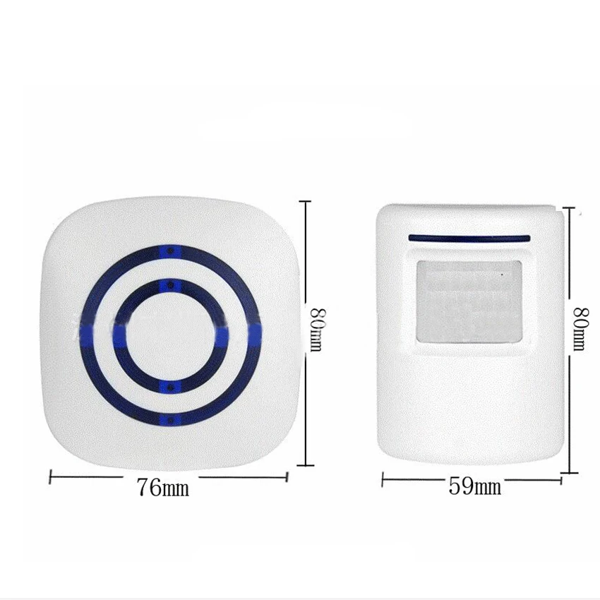 Беспроводной движения Сенсор перезвон комплект открытой двери вход Запись